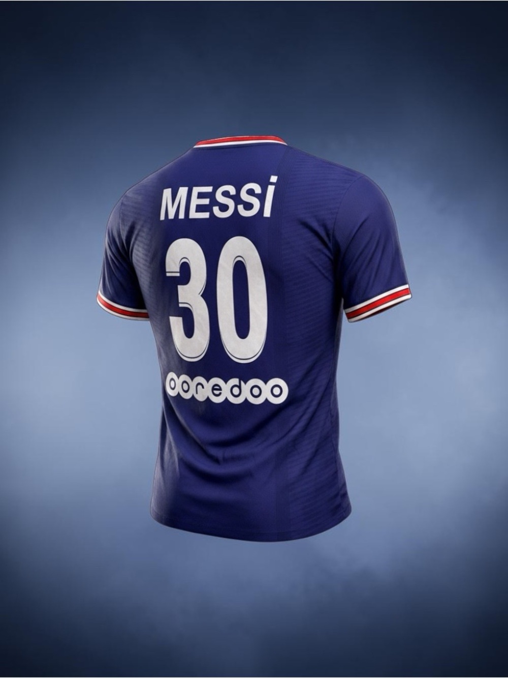 MESSI Men's Navy '30' soccer Jersey athleisure sporty activewear streetwear sz L